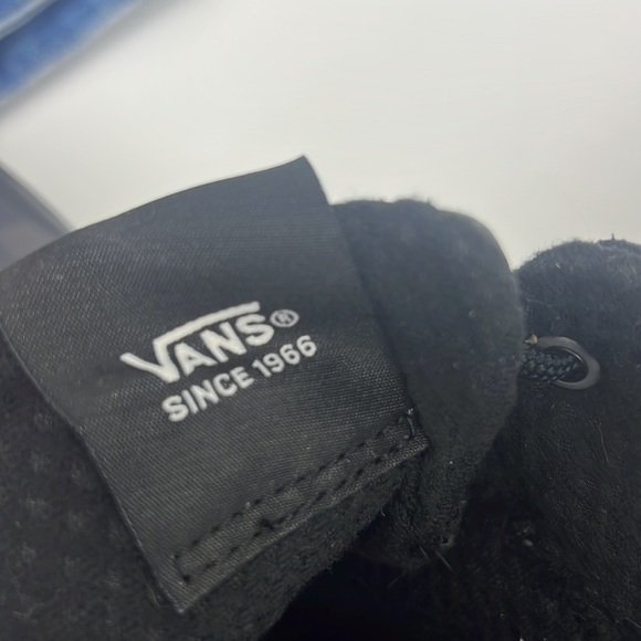 Vans Boots mens checkered snow winter black blue 8.5 new - Picture 6 of 9